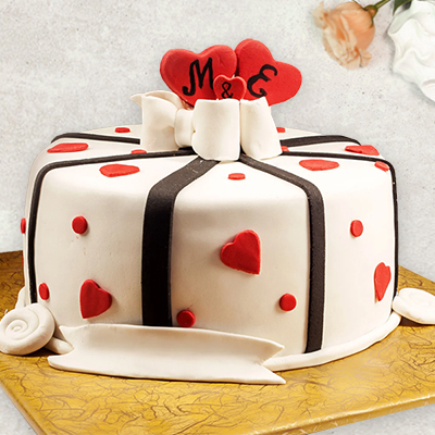 "Designer Fondant chocolate cake -1kg - Click here to View more details about this Product